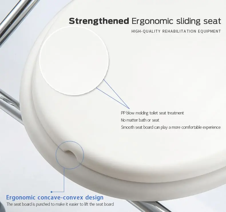 Elderly Aluminum Commode Chair Elderly Aluminum Commode Chair