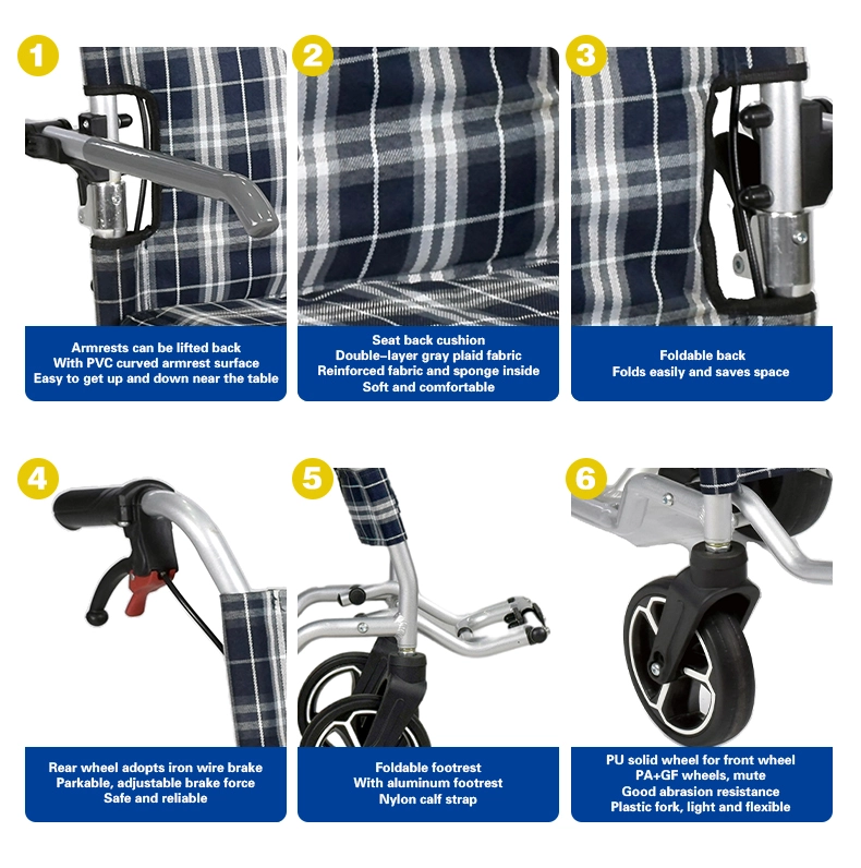 Lightweight Wheelchair For Airplane