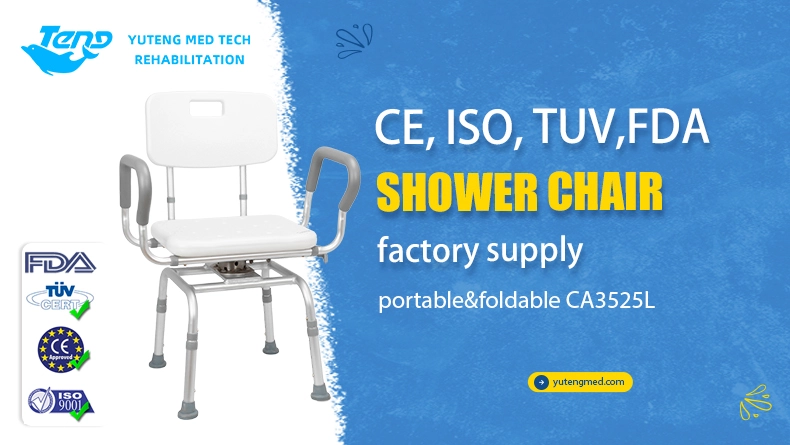 Swivel Aluminum Bathing Chair