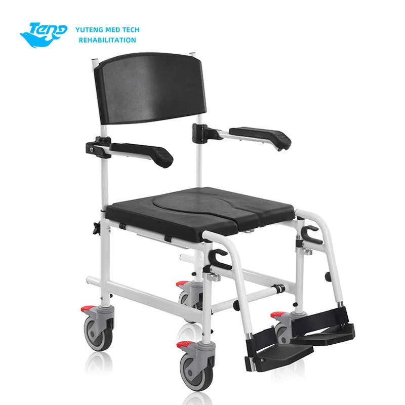 Toilet manual wheelchair