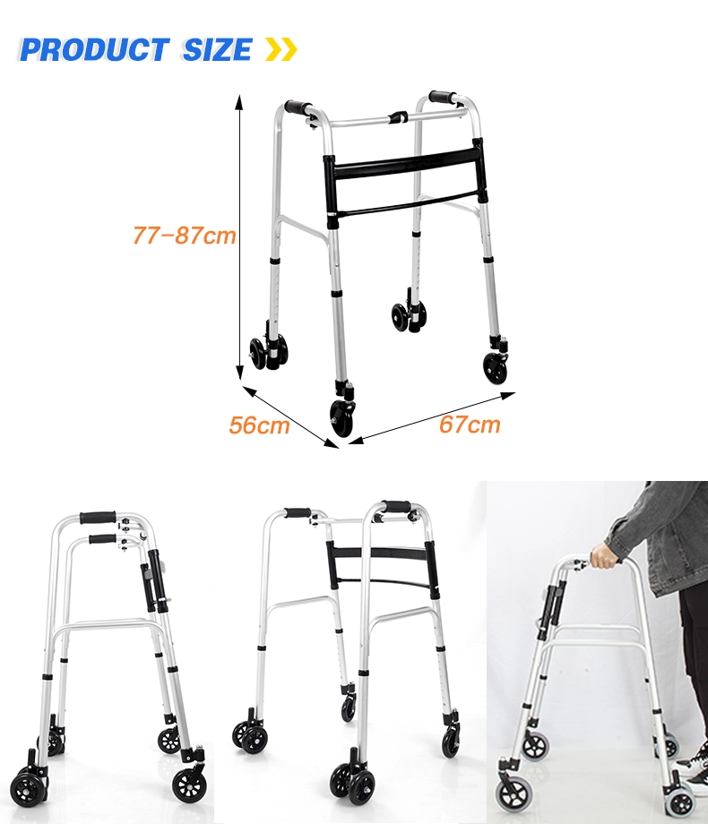 Foldable Four Wheel Walker