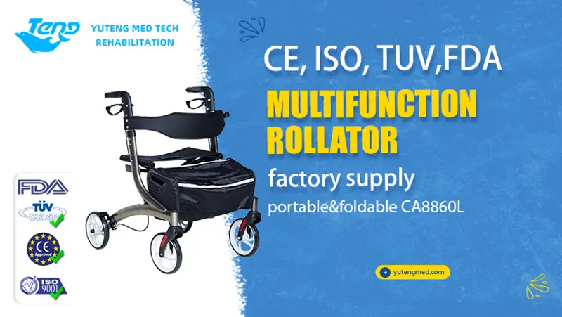 Heavy Duty Rollator Walker With Seat Heavy Duty Rollator Walker With Seat